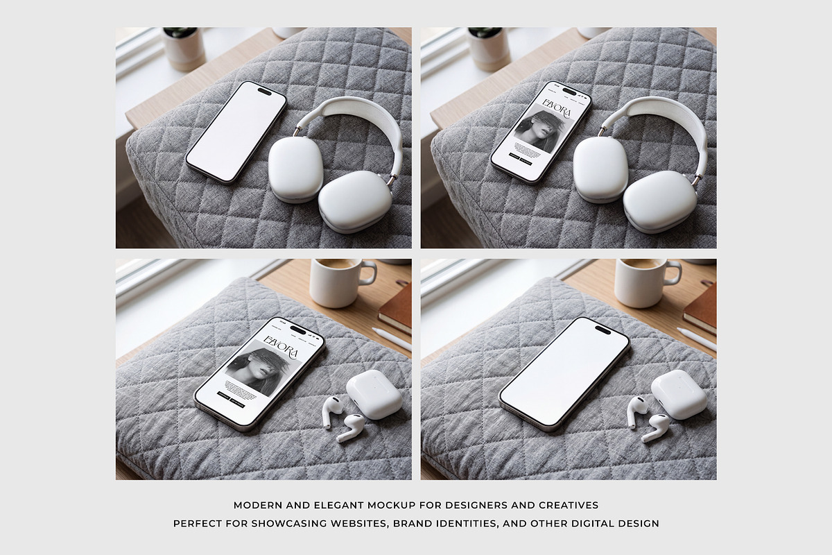 Elvora - iPhone Device Mockup Bundle, an iPhone Mockup by Heinzel Std Mockup (Photo 3 of 14)