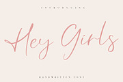 Hey Girls, a Script Font by Katie Holland (Thumbnail 1 of 9)