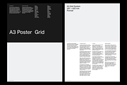 A3 Poster Grid System for InDesign, a Poster Template by Stephen Kelman (Thumbnail 3 of 6)