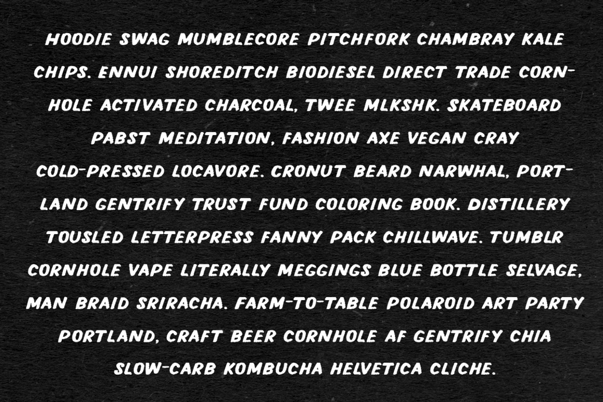 Sorry Not Sorry : 3in1 Fonts, a Font by Basilisk Type (Photo 9 of 10)