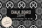 Willow| Nine Seamless Chalk Patterns, a Pattern Graphic by TheLegacyBrandingCo (Thumbnail 2 of 9)