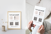 Let's get social Canva Template, a Templates & Theme by Digital By Nikoleta (Thumbnail 1 of 9)
