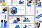 Stanbiz - Startup Business GSlides, a Presentation Template by Fit-tee (Thumbnail 1 of 6)