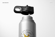 S. Steel 30 oz. Water Bottle Mockup, a Product Mockup by creatsy5 (Thumbnail 7 of 12)