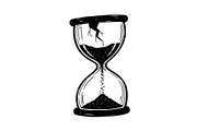 Vintage Hourglass Vector Bundle, an Illustration by Designs_River (Thumbnail 11 of 51)