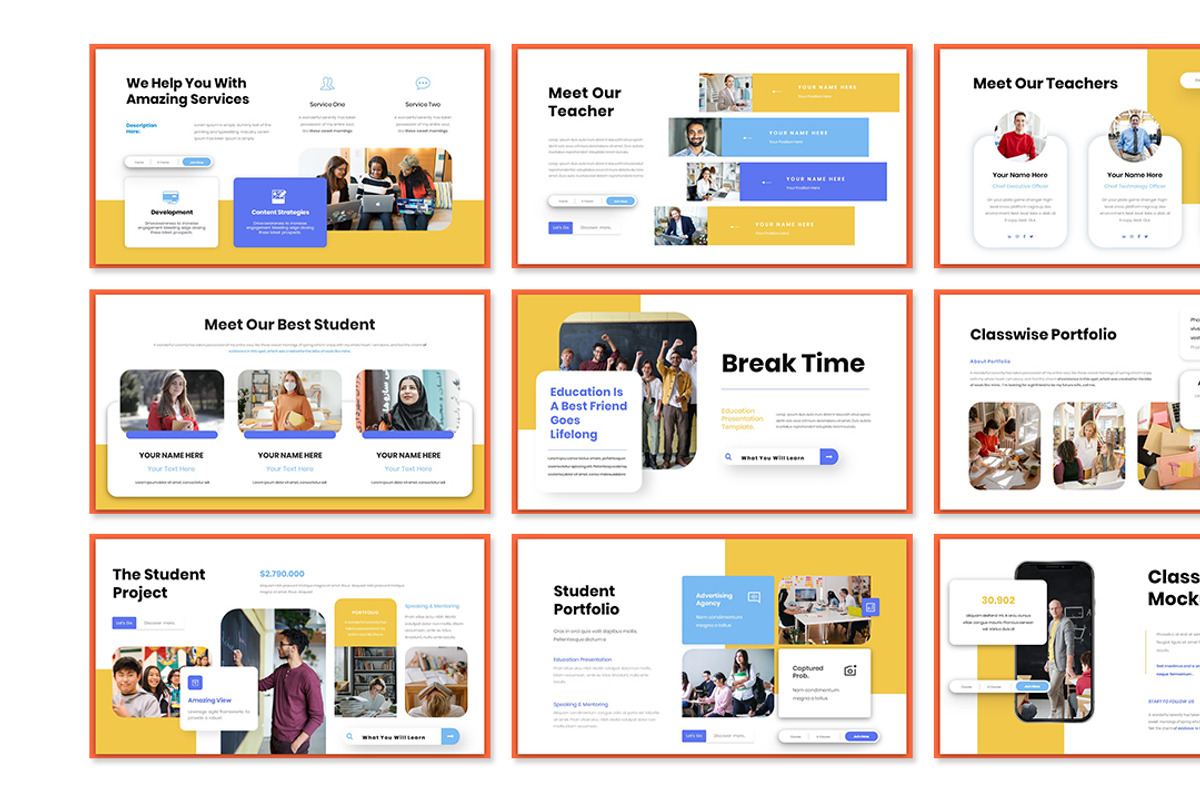 Classwise Presentation Template, a Presentation Template by Analogous Temp (Photo 3 of 5)