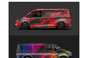 Patriotic Car Wrap Design, a Healthcare Illustration by CarWrap design