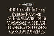 Fd Parfume Serif Font + Swashes, a Serif Font by Fortunes Co (Thumbnail 6 of 12)
