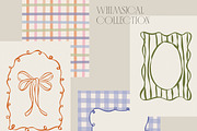 Whimsical Frames and Bows Part 2, an Object Graphic by DesignThatMatters (Thumbnail 2 of 9)