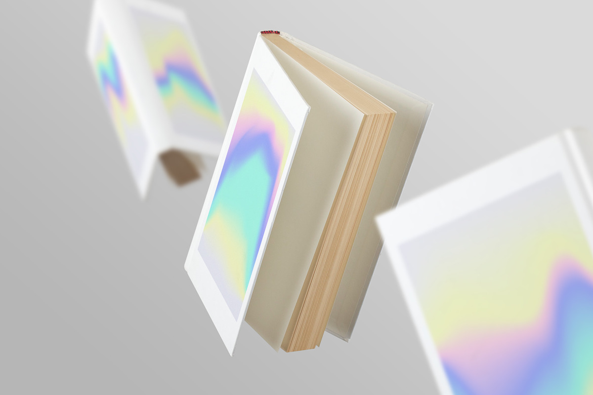 HOLOGRAPHIC Vibrant Gradient, Shapes, a Texture Graphic by Oksana Trygub (Photo 3 of 16)