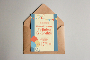 Kids Birthday Invitation Design