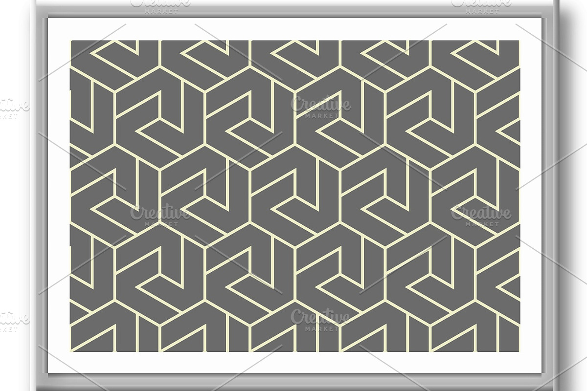 Abstract geometric pattern., a Pattern Graphic by RODINA (Photo 3 of 3)