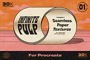 Infinite Pulp 01 for Procreate, a Texture Graphic by True Grit Texture Supply (Thumbnail 1 of 11)