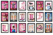 Cowgirl wall prints, Western Posters, a Background Photo by Chipshpow Graphics (Thumbnail 8 of 10)