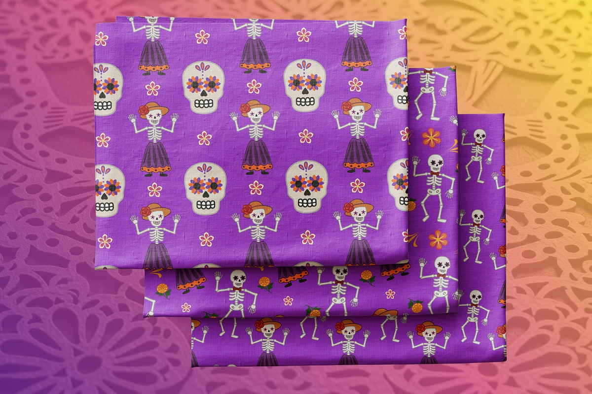 Día de los Muertos: A Festive Design, a Seasonal Illustration by Elatedowl (Photo 8 of 15)