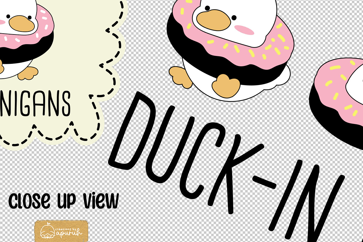 Cute Duck Funny Witty Quotes Meme 1, a Stationery Template by creationsbyapuruh (Photo 6 of 7)