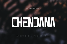 Chendana - Font