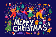 Merry Christmas and Happy New Year!, a Seasonal Illustration by MoleskoStudio (Thumbnail 3 of 27)