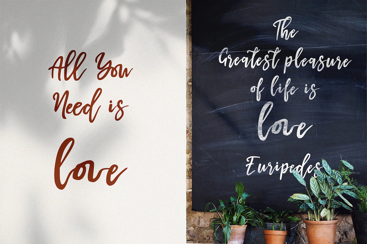 I am Cool - Brush Script Font preview 5