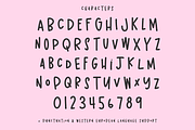 Flimsy Sans, a Handwritten Font by Beck McCormick (Thumbnail 10 of 10)