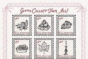 Thanksgiving Clipart, Dinner Set, a Seasonal Illustration by The October Creative (Thumbnail 7 of 7)