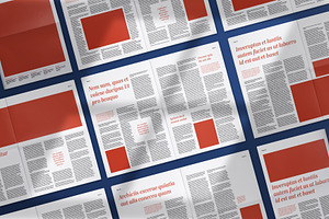 Tabloid Newspaper Mockup