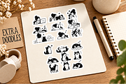 Daily Darling font duo, a Handwritten Font by cocodesign (Thumbnail 6 of 8)