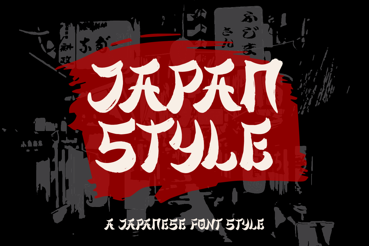 Majisora Tenshei Bold Japanese Font, a Handwritten Font by Ronny Studio (Photo 6 of 9)