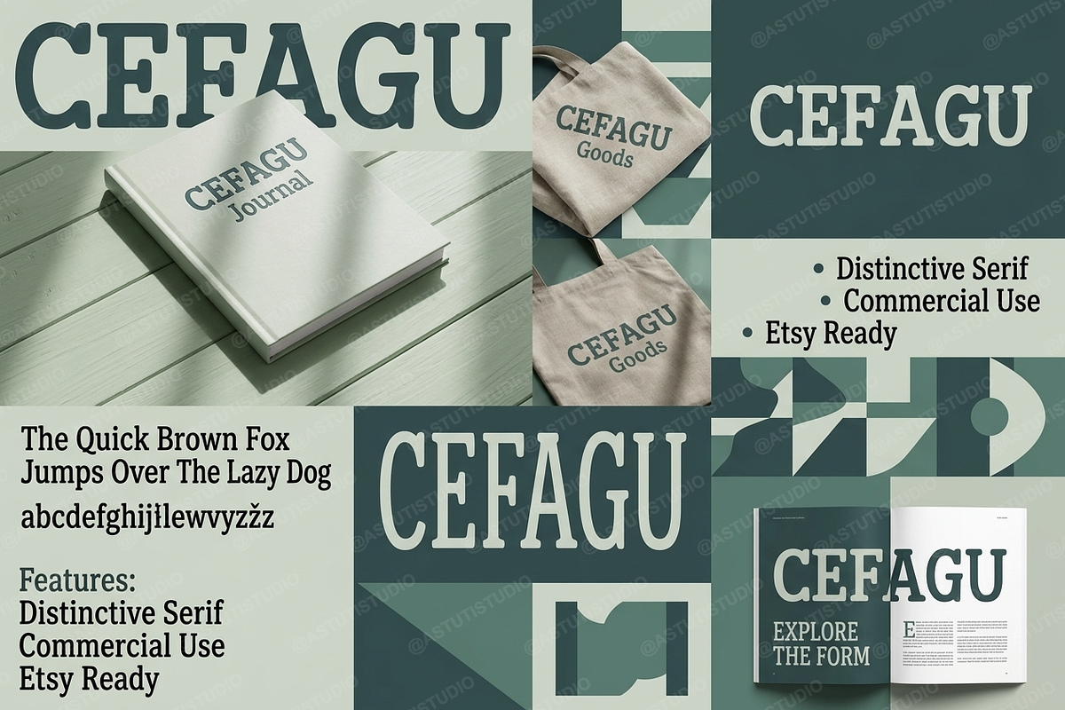 Cefagu | Modern Luxury Serif, a Serif Font by Astuti Studio (Photo 1 of 25)