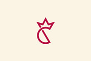 Initial C King Royal Logo Design, a Branding & Logo Template by Vectoryzen (Thumbnail 1 of 2)