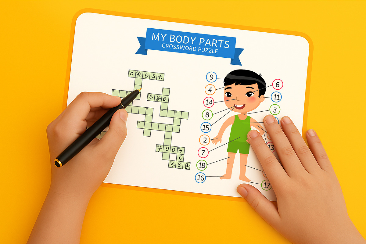 My Body Parts – Printable Learning C, an Education Illustration by Valin Malin (Photo 7 of 7)