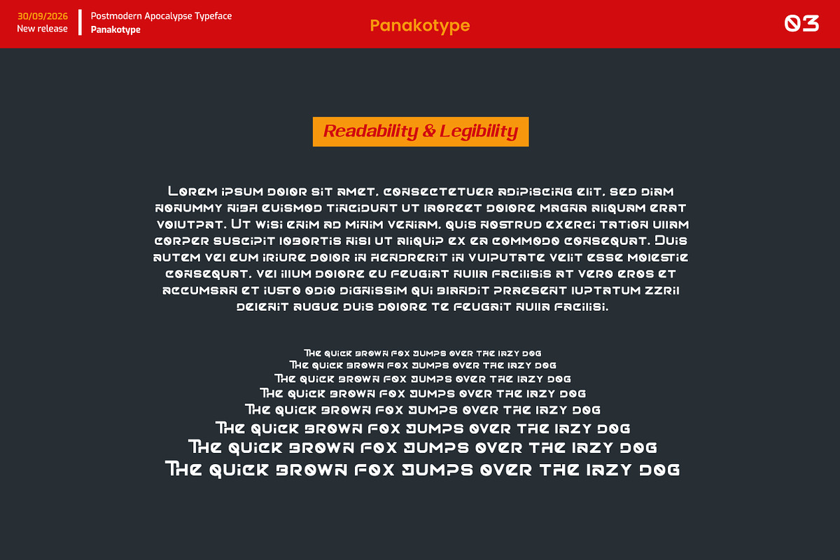 Antropic sci-fi Typeface, a Sans Serif Font by panakota studio (Photo 4 of 7)