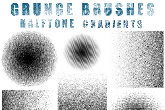 Grunge Brushes preview 3