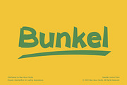 Bunkel - Playful Handdrawn Display, a Sans Serif Font by Nian Keun Studio (Thumbnail 1 of 11)