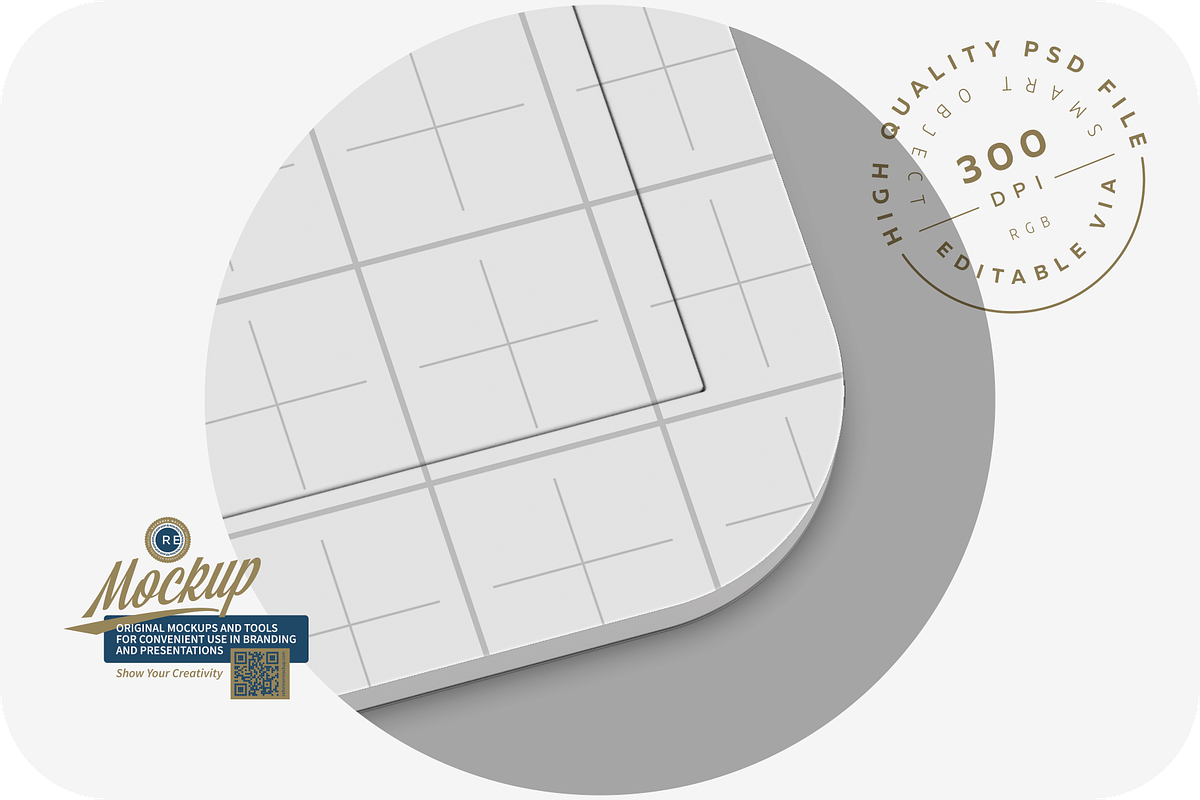 Plastic Tablet Mockup, an iPad Mockup by Reformer Mockup (Photo 6 of 6)