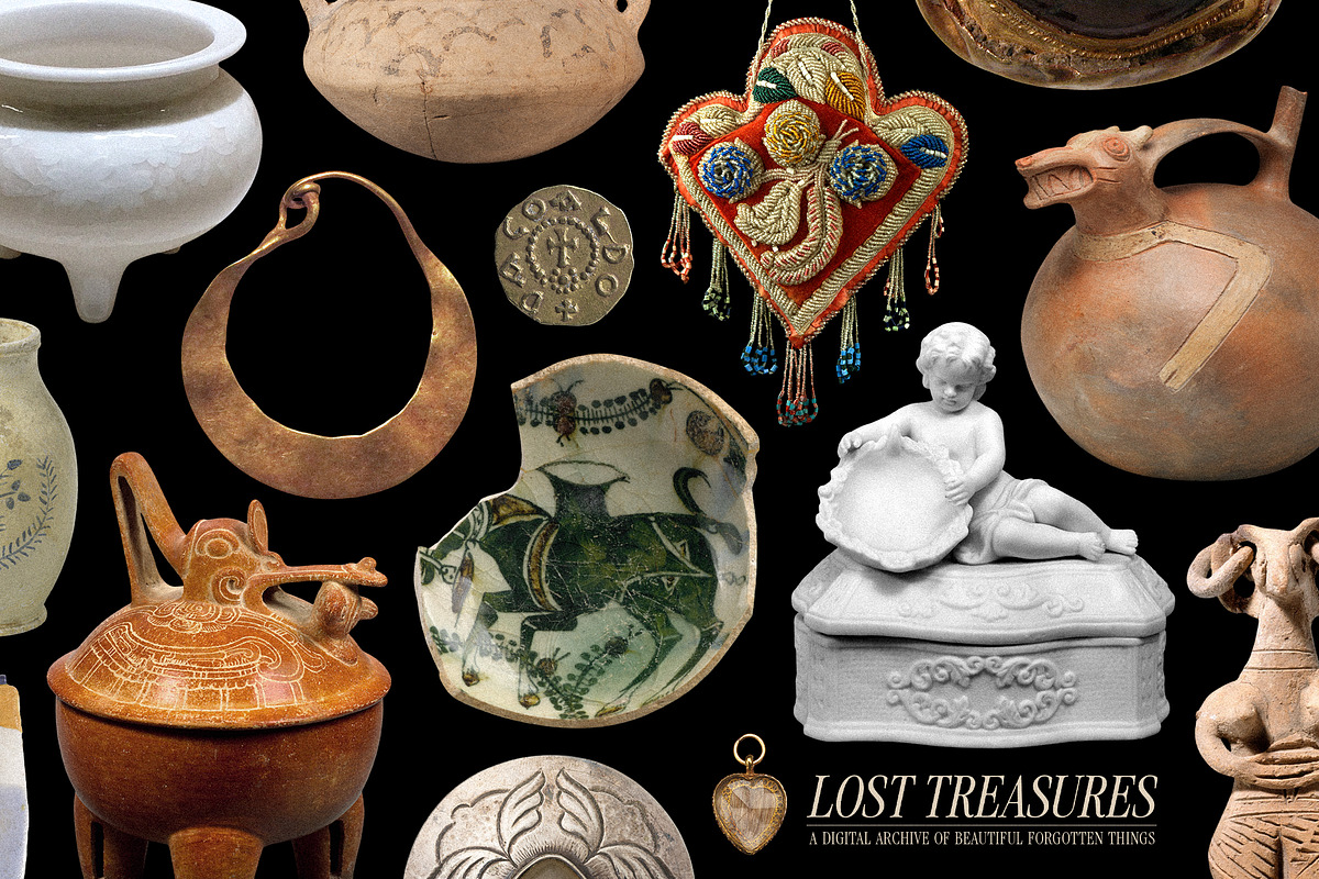 Lost Treasures: Vintage Objects PNGs, an Object Graphic by Dina Mae (Photo 3 of 10)