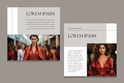 Fashion Lookbook Carousel Templates, a Templates & Theme by studiogstock (Thumbnail 3 of 4)
