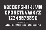 Workfolk - A Vintage Utility Font, a Font by JK Design Co. (Thumbnail 7 of 8)