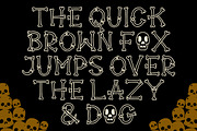 Groovy Skltns Bone Shaped Typeface, a Handwritten Font by GroovyFontCo (Thumbnail 5 of 7)