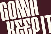 Ermago Display - Modern Extrude Logo, a Sans Serif Font by Nirmana Visual (Thumbnail 3 of 14)