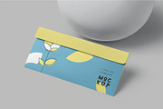 Cash Size Envelope Mockups, a Packaging Mockup by megostudi0 (Thumbnail 5 of 7)