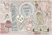 Lovely Moments – Elegant Wedding Art, an Object Graphic by AnMark (Thumbnail 2 of 21)