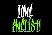 LONG ENGLISH CAPS, a Blackletter Font by Beau Hopps Design (Thumbnail 3 of 6)