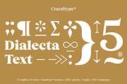 Dialecta Text, a Serif Font by Craceltype (Thumbnail 5 of 9)
