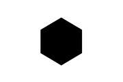 Minimal Hexagon Geometric Logo, an Icon by hafijul (Thumbnail 3 of 10)