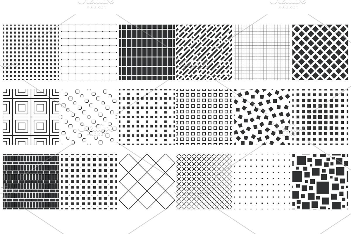 Minimal geometric seamless patterns, a Pattern Graphic by ExpressShop (Photo 2 of 5)