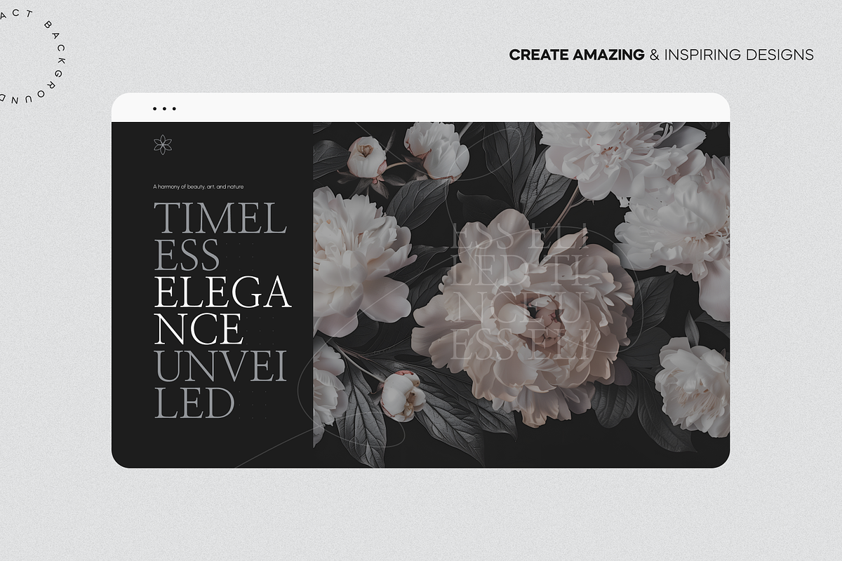 Dark Floral Vintage Wallpaper, a Nature Photo by Lumeno (Photo 5 of 6)
