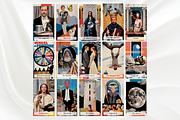 Collage Tarot Cards Deck, a Decorative Illustration by Mugio (Thumbnail 2 of 5)