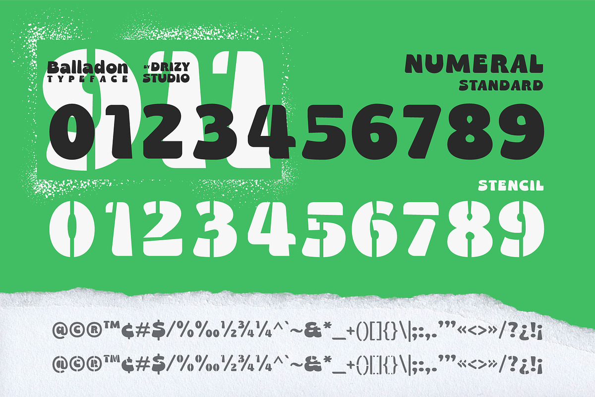 Balladon, a Font by Drizy (Photo 6 of 9)