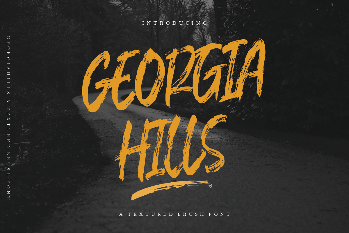 Georgia Hills - A Textured Brush